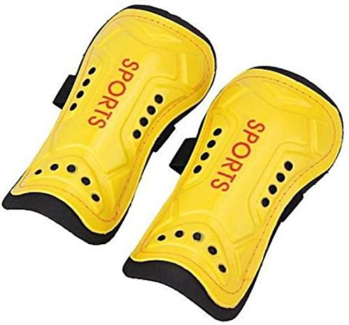 venus gems Football Shin Guard (Yellow) Pack of 2