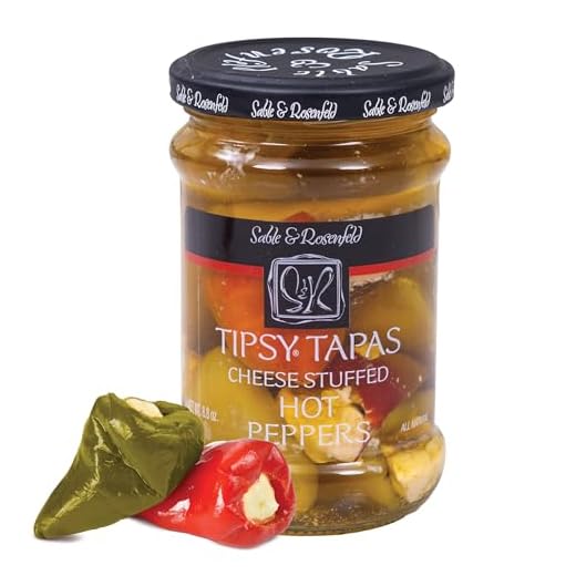 Sable & Rosenfeld Tipsy Tapas Peppers, Hot, 8.8 Ounce