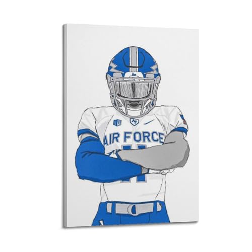 Toile football WIZIGM Resolute finis les murs vides 30x45