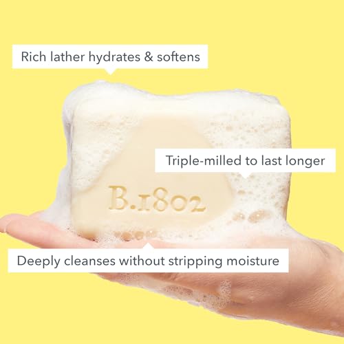 Image of Beekman 1802 Goat Milk Soap - Moisturizing Hand & Body Soap Bar with Shea Butter & Botanical Oils, Triple-Milled, Non-Drying, Made for Sensitive Skin, Honey & Orange Blossom 9 oz