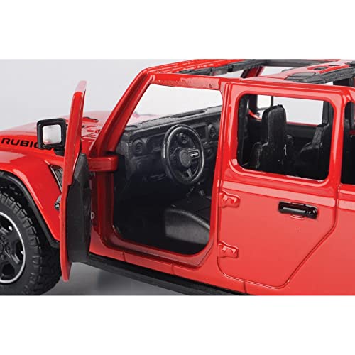 Motormax Toy 2021 Gladiator Rubicon Pickup Rojo 1:24 miniatura 6