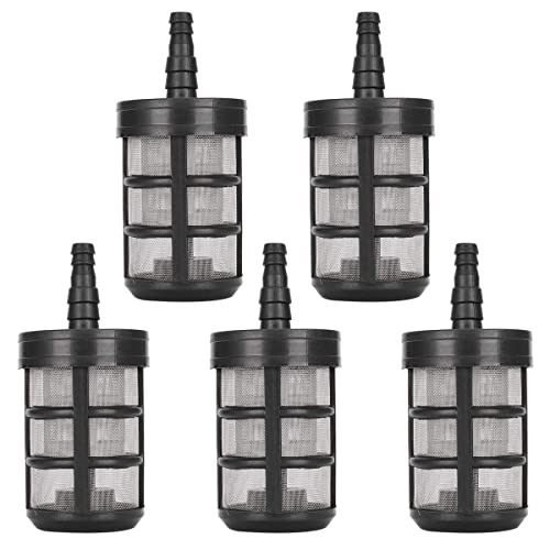 DBAILY Saugschlauch Filter Wasserpumpensieb 3 Stück Wasserpumpe Saugfilter Wasserfiltereinsatz Gartenpumpe Edelstahl mit Doppelschicht Verschlüsselungssieb für Sprühgeräte Ölpumpen Autowaschanlagen