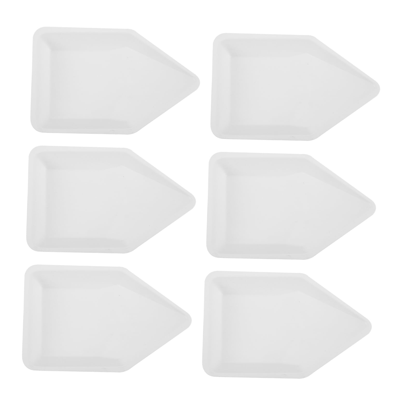 NAMOARLY Standard Weighing Boats Weighing Trays Lab Scale Trays Non-Stick Surface Flat Bottom Easy Stacking Biologically Inert