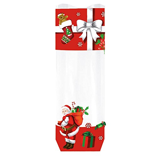 SAC CONFISERIE TRADITIONNEL NOEL XMAS GIFT 140 x 305 mm BOÃŽTE DE 100 SACS