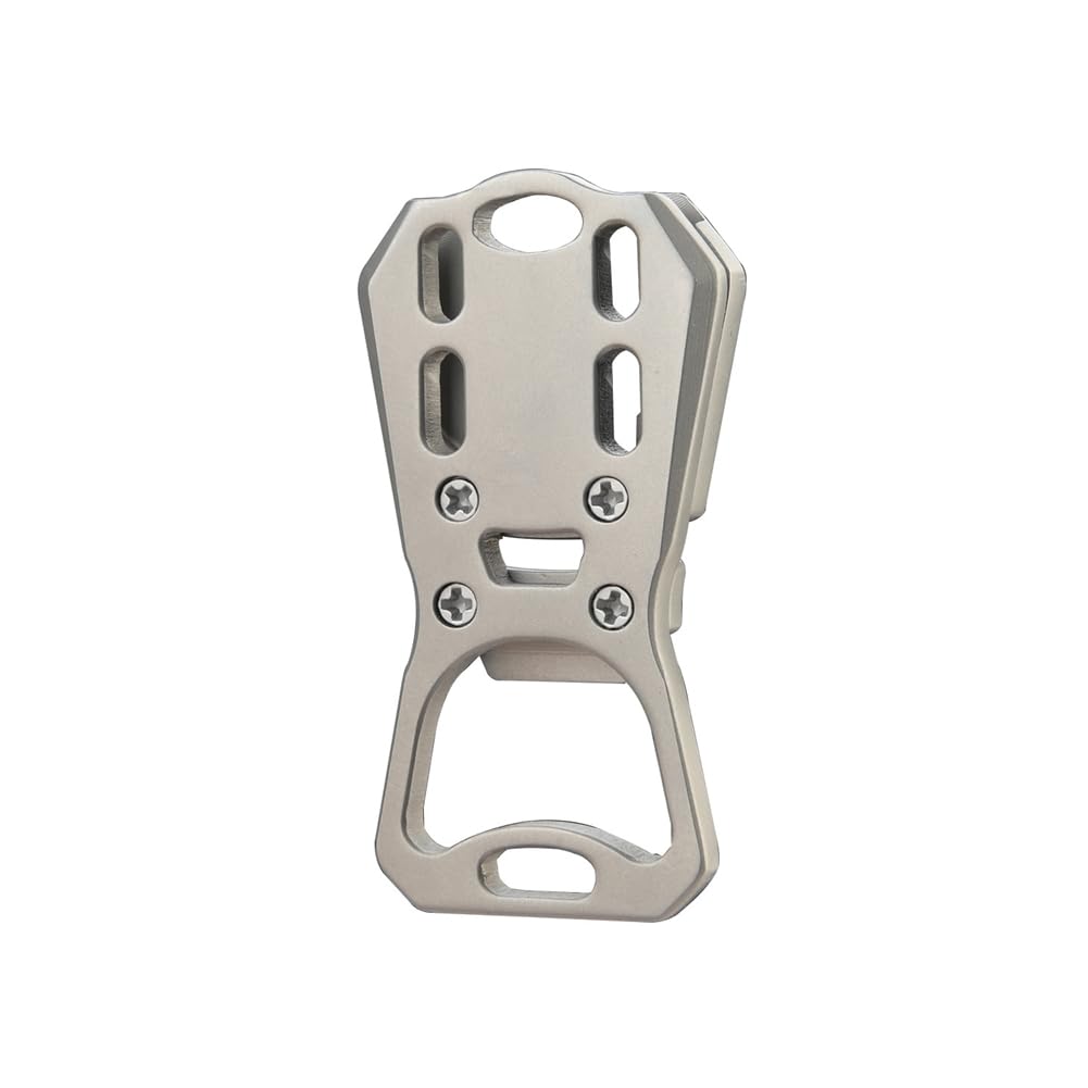 CTRLZS Camping Tools, Kitchen Supplies- Titanium Alloy Portable Bottle Opener, Reusable Can Opener