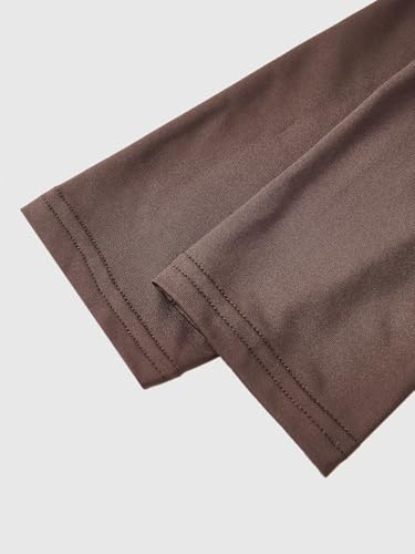 Women's Wrap Ruched Bodycon Dress Elegant Long Sleeve Fishtail Maxi Party Dresses4