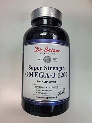 Dr. Brian High Absorption Rtg Omega 3 Wild Fish Oil 1200Mg #TOP3