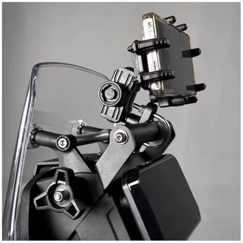 Support navigation guidon CFMOTO 450MT en voyage - 3