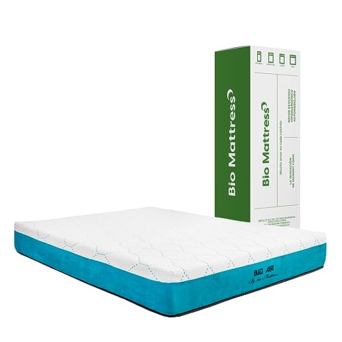 El Mejor Listado de Colchon Bio Cotton que puedes comprar esta semana. 46 Bio Mattress Colchón Ortopédico De Memory Gel Modelo Bio Air King Size Espumas de Alta Densidad Certificadas por Certipur 5 Años de Garantía