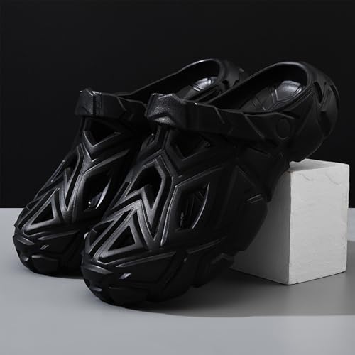 Men's Sandals | Adjustable Buckle Slides, Thick Sole & Non-Slip?4