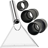 TunaMax Universal Work with All Shop Vacs Clear Extractor Attachment with 1-1/4