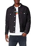 chaqueta vaquera negra hombre Jeans Chaqueta Levi\'s The Jacket\' Chaqueta Vaquera, Negro (Berk Trucker 0306), Medium para Hombre