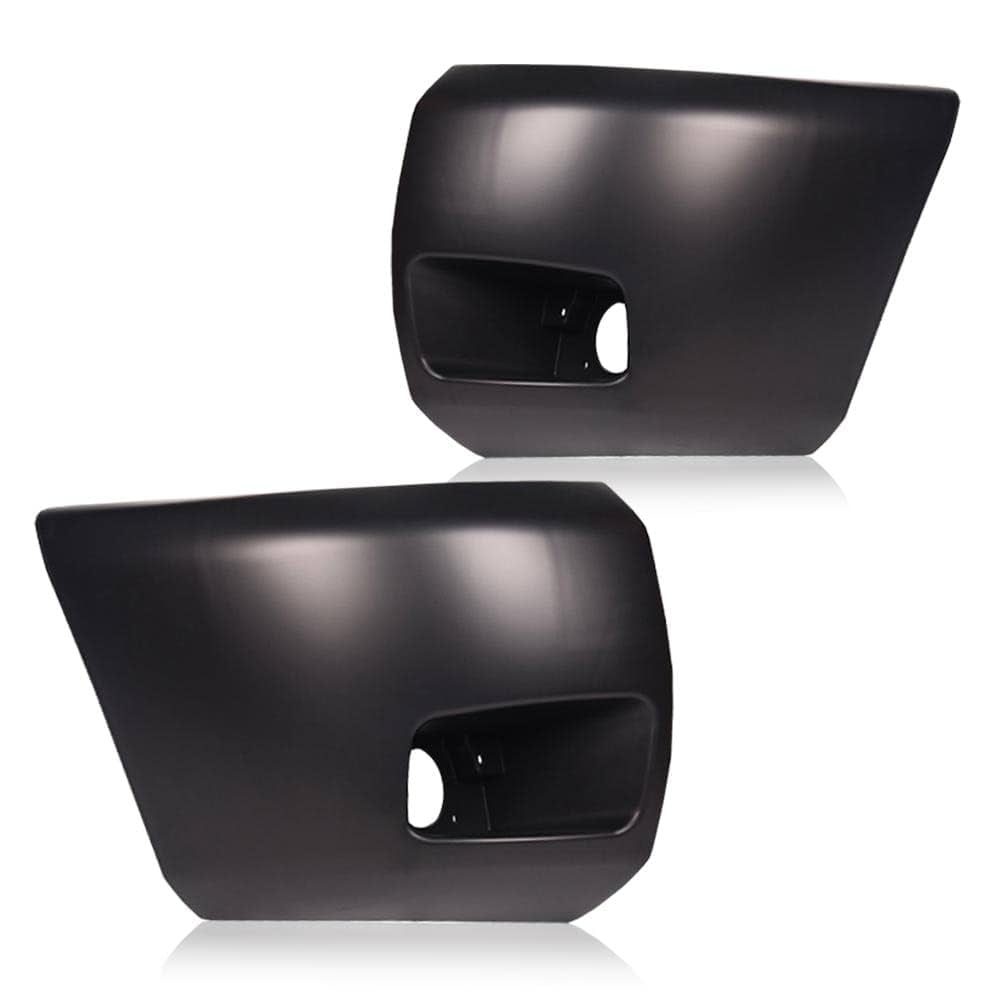 Amazon.com: PIT66 Front Bumper Ends w/Fog Light Holes