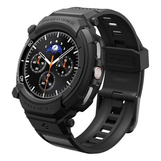 Spigen Rugged Armor Pro Coque pour Galaxy Watch 8 Serie