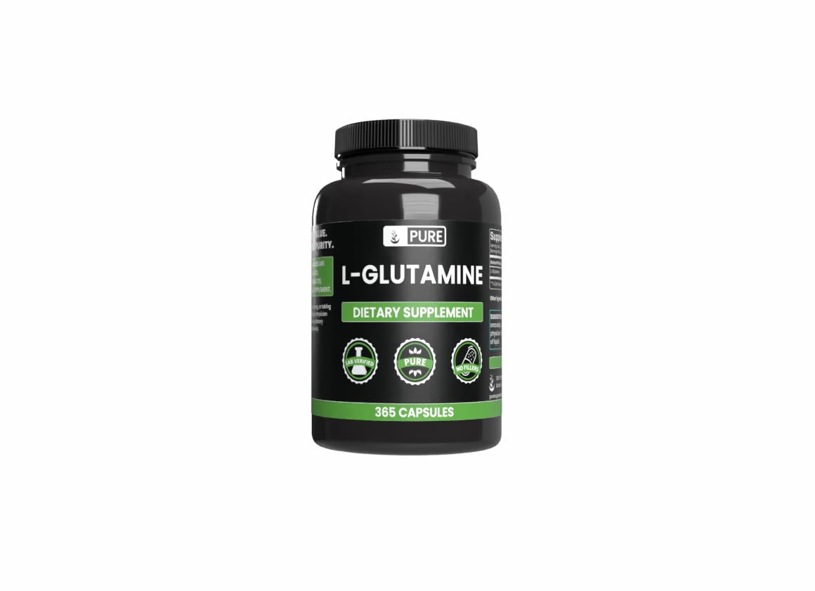 Pure Original Ingredients L-Glutamine Capsules