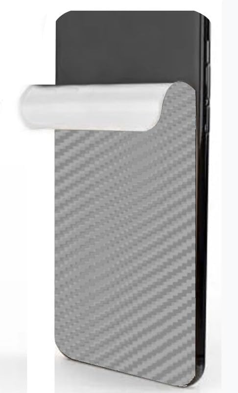 Image of Compatible with Apple iPhone 16 Back Skin Sticker /Vinyl wrap /Protective Film Mobile Skin Carbon Fiber Transparent by Candeal Mizhan (only Back)