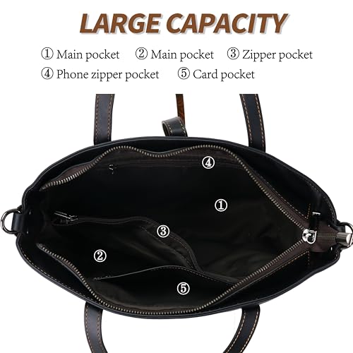 Crossbody Bag for Women Shoulder Bag Purse Handbag Medium Satchel Embossing Floral Pattern3