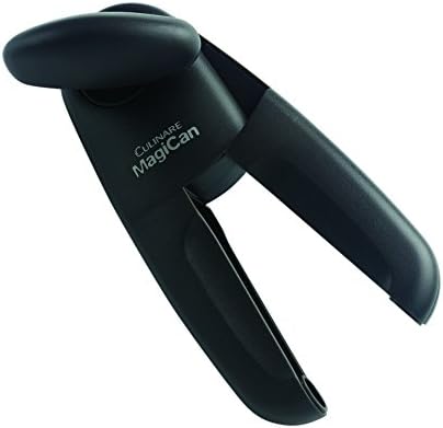 Culinare C10001 MagiCan Tin Opener | Graphite | Plastic/Stainless Steel | Manual Can Opener | Comfortable Handle For Safety and Ease