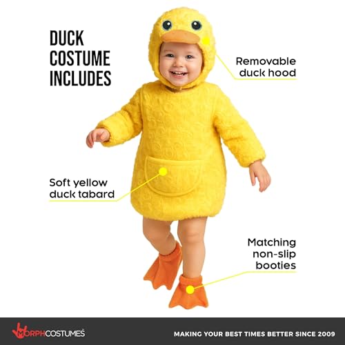 Disfraz de Pato de Peluche para Bebés y Niños miniatura 2