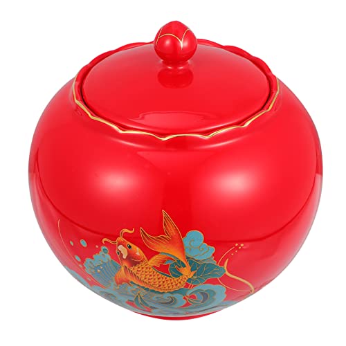 Recipiente for té, recipiente for café, lata de azúcar, 1 recipiente tradicional for té, recipiente de cerámica for café, recipiente tradicional for té, recipiente for té chino, recipientes for alimen