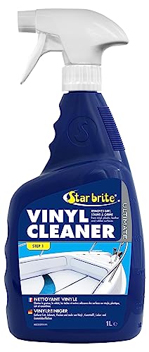 STAR BRITE Ultimate Limpiador Vinilo - También para Caucho, Cuero y Plástico - Elimina la Suciedad & Manchas Persistentes en la Tapicería Interior y Exterior, en Automóviles, Barcos, Ropa Impermeable