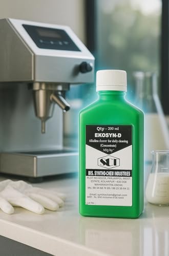 Image of Milk analyzer cleaning solution 200 ml each (pack of 3 : 3 Daily) | Gaurenteed results | Safe for All parts of Machine | For All Analyser machines - Ekomilk, Akashganga, Essae, Lactoscan.