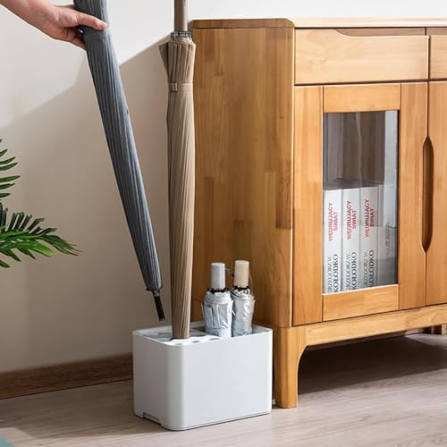Support parapluie noir intérieur avec fond antidérapant stable