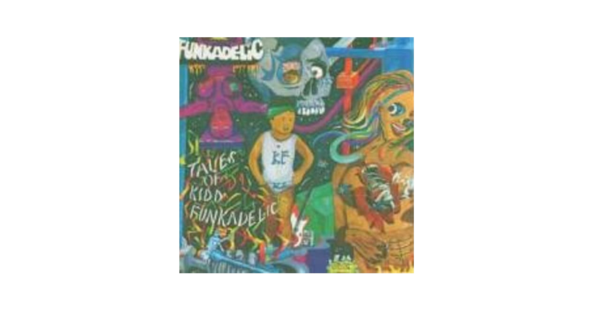 KIDD‐FUNKADELIC/LP盤レコード。 KIDD‐FUNKADELIC/LP盤レコード。