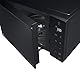 LG MH6535GIS Mikrowelle mit Smart Inverter Technologie & Quarz Grill, 25 Liter Kapazität, 1000 W, Automatikprogramme, einstellbare Leistungsstufen für optimales Garen und EasyClean-Funktion, Schwarz