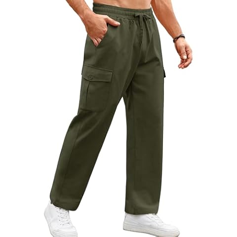 COOFANDY Men's Hiking Cargo Pants Cover