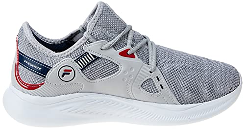 Tênis, Presence, Fila, Masculino, Prata/Marinho/Vermelho, 39