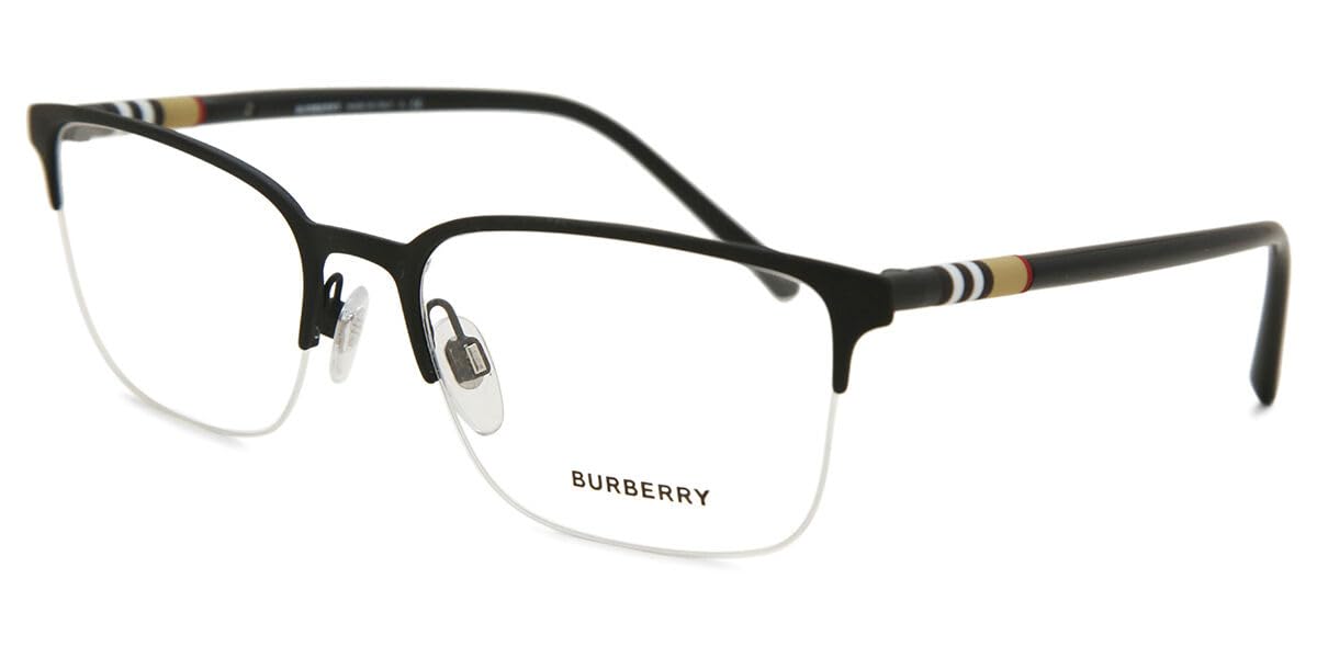 BURBERRY Eyeglasses BE 1323 1213 Black Rubber