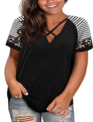 Struggling to Find Plus-Size Casual Looks? Here Are 21 Stylish Picks 5 Womens Plus Size Tops Summer Short Sleeve Oversized T-Shirt Casua...