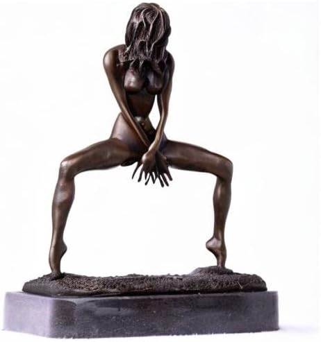 Miniatura 8 de Estatuas sexis de bronce 100% esculturas de 9.5 pulgadas, estatua de mujer desnuda, estatua de bronce, escultura femenina desnuda sexy, decoración