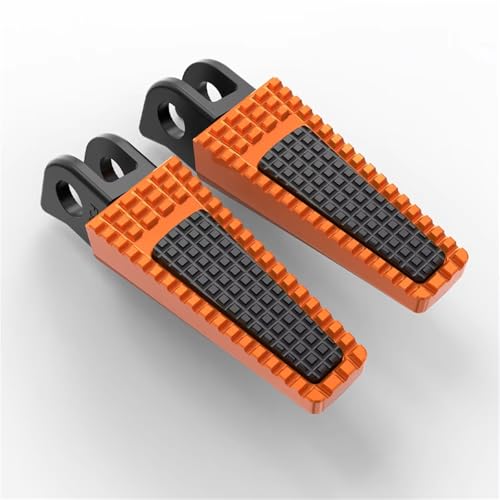 Repose-pieds avant droit orange pour Kawasaki Ninja 400 650 et Z750 Z1000