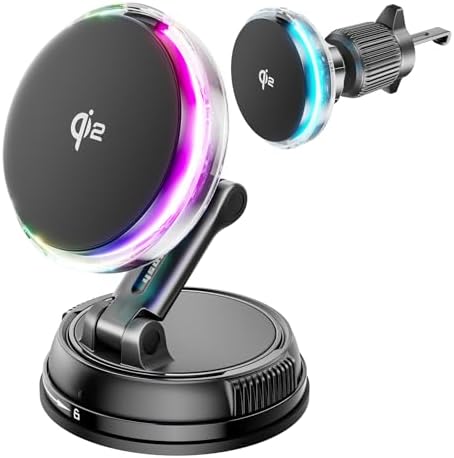 migliori caricabatterie wireless magnetici per auto con raffreddamento per iPhone 16