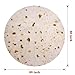 Mermaker Burrito Tortilla Taco Blanket 60 inches for Adult Kids, Realistic Tortilla Throw Blanket Funny Gifts for Women Men Teen Boy Girl, Soft Flannel Food Blanket for Christmas Birthday Gifts-Yellow