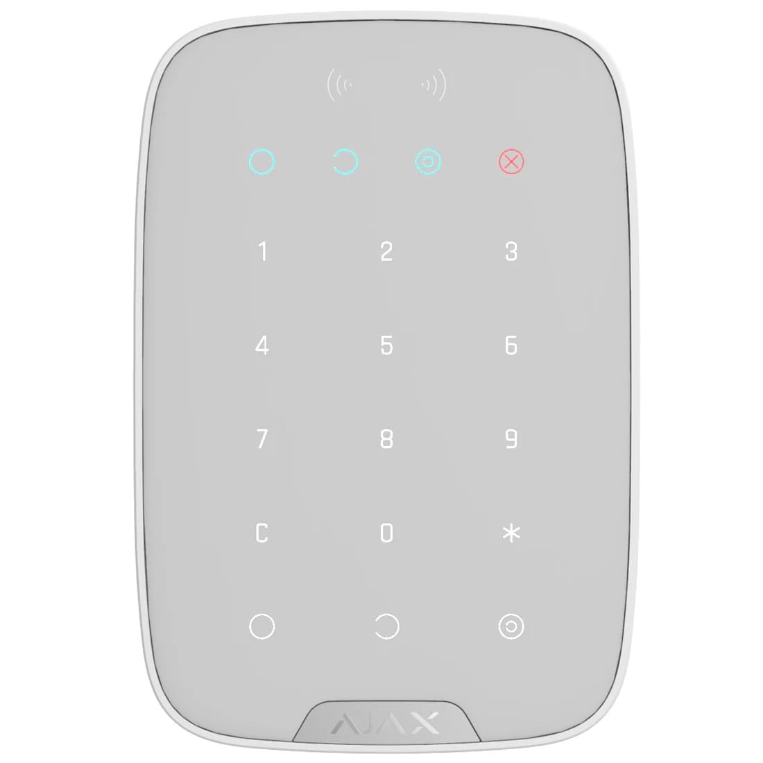 Ajax Systems - Kit di allarme wireless intelligente, pronto da installare, kit di sicurezza domestica adatto agli animali domestici con sensori di movimento, StreetSirens e tastiera, controllato da