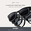 Ray-Ban Meta Wayfarer AI Glasses for Men, Women — 12 MP Camera, 3K Ultra HD Video, Open-Ear Audio, Meta AI — 2X Battery Life — Matte Black/from Transitions® Clear to Grey Lenses #1