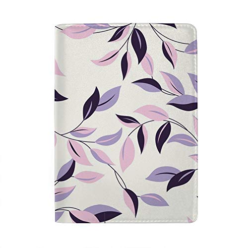 Protège-passeport en cuir PU de haute qualité au design floral raffiné
