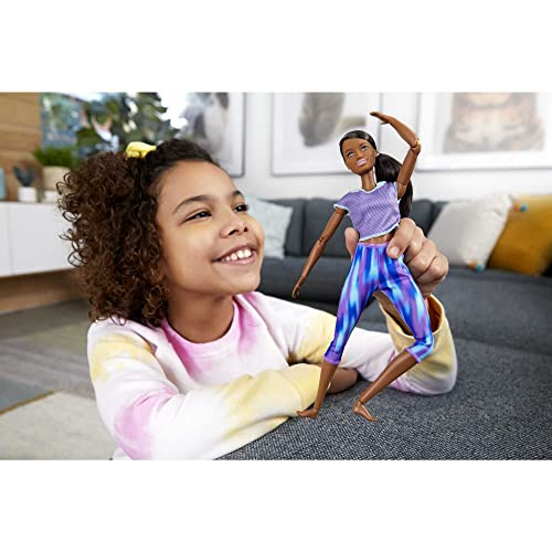 Muñeca Barbie Made to Move con 22 Articulaciones Flexibles miniatura 2