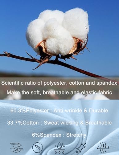 Ekouaer Mens Pajamas Set Cotton Short Sleeve Sleepwear 2 Piece Pj Sets for Men Soft Nightwear with Pockets S-XXL3