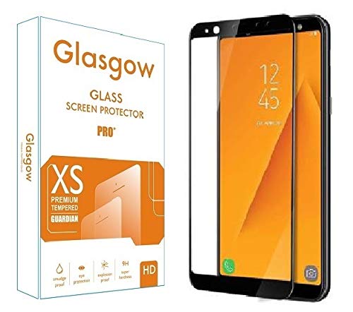 Glasgow Screen Protector for Samsung Galaxy A6 2018 [Tempered Glass Guard with Edge to Edge Protection] [Gorilla] [Full Coverage] Easy Installation [Anti FingerPrint] (B07W7C9RL4) Amazon Price History, Amazon Price Tracker