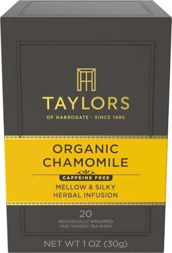 Taylors of Harrogate Organic Chamomile Herbal Tea, 20ct (Pack of 1)