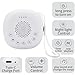 White Noise Machine for Baby Car Rides - 20 Soothing Sounds, USB-C Rechargeable, Night Light for Strollers, Cribs & Travel