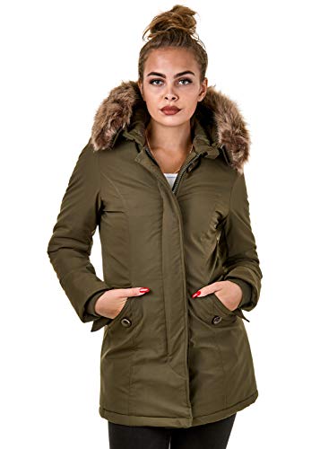 Burocs Parka Giacca invernale da donna con