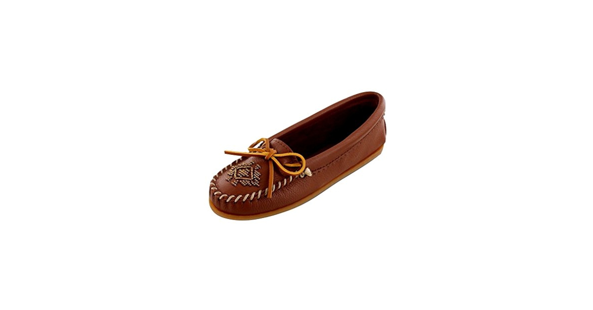 Amazon.com | Minnetonka Women's Deerskin Beaded Moccasin