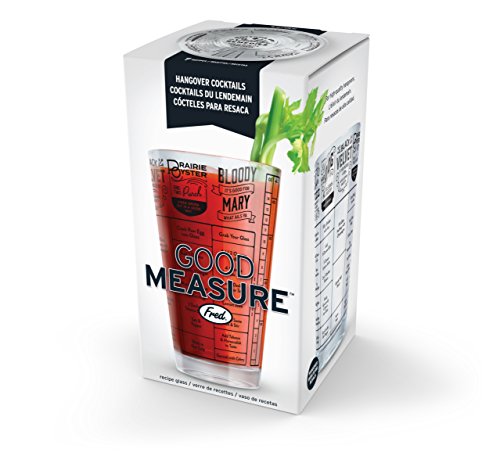 Fred Recipe Glass Bicchiere Hangover, Vetro