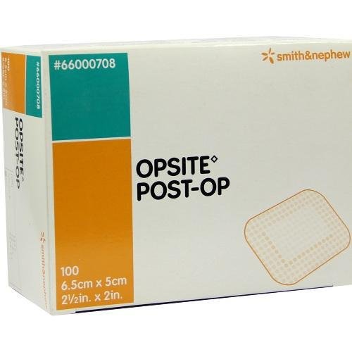 Opsite Post-Operative Dressing, 6.5 x 5 cm