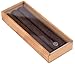 Prestige Import Group - Promotional 3 Cigar Wooden Storage Box w/Sliding Top - General Purpose Storage - 2 Pack